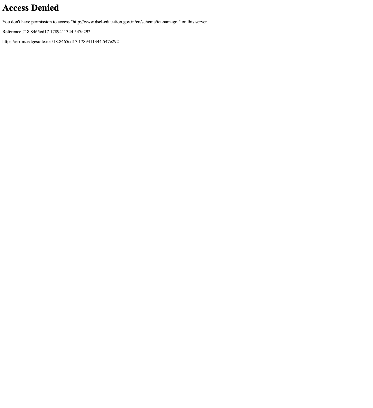 Samagra Shiksha ICT norms page